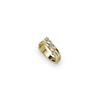 Anello Marco Bicego Donna Mini Marrakech in Oro giallo Diamante 0.09 Ct AG272-B - AG272-B